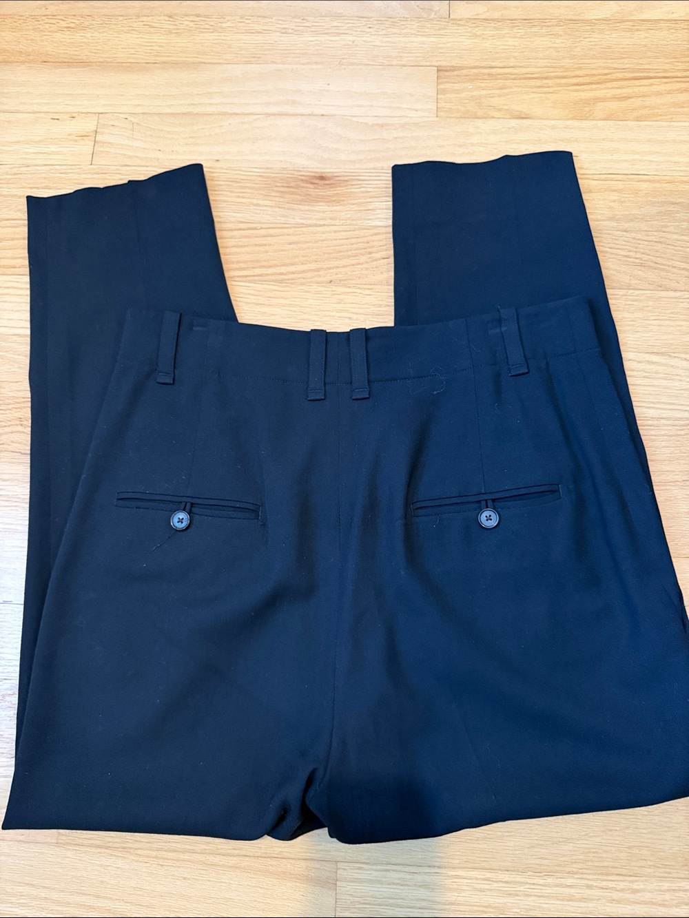 Vince Women's navy Cropped Dress Pants - Picture 5 of 5